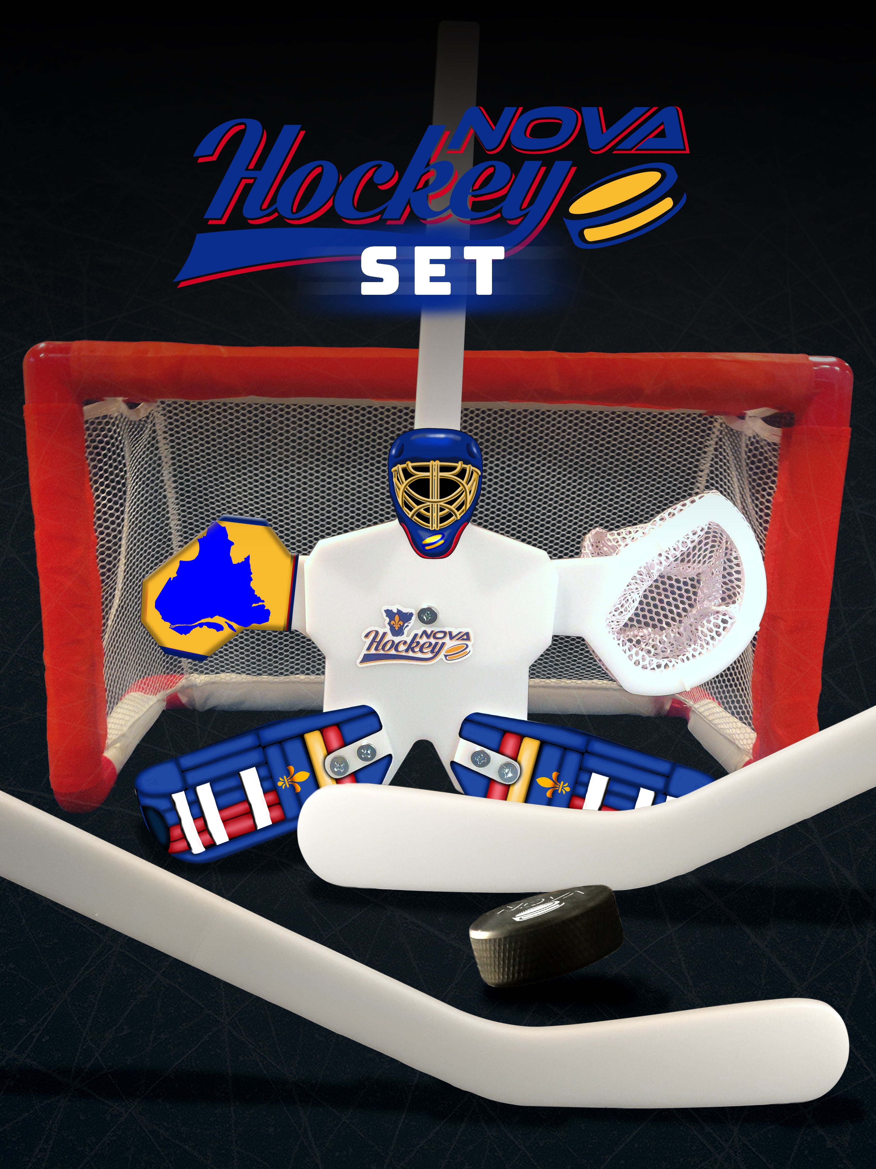 Nova Hockey Set: Your Complete Mini-Hockey Kit1