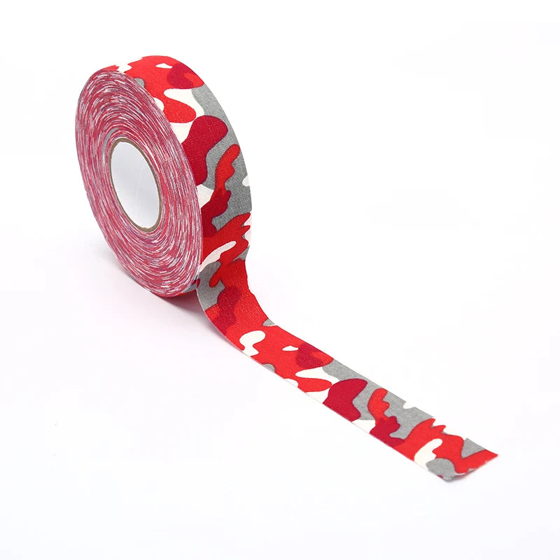 1Roll Hockey Stick Tape Multipurpose Colorful Sport Safety Cotton Cloth Enhances Ice Field Hockey Badminton Golf Tape