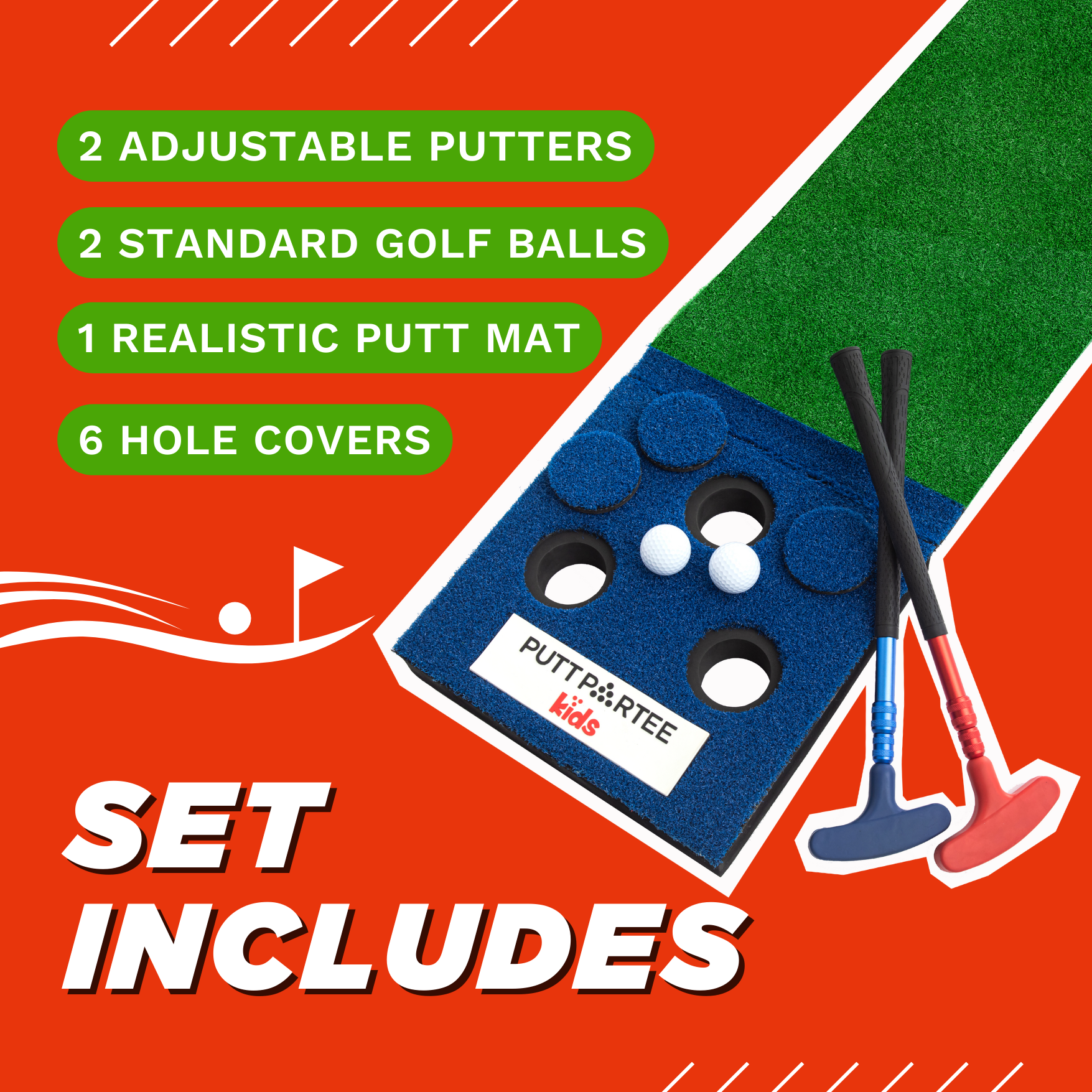 Putt Partee Kids Golf Putting Game