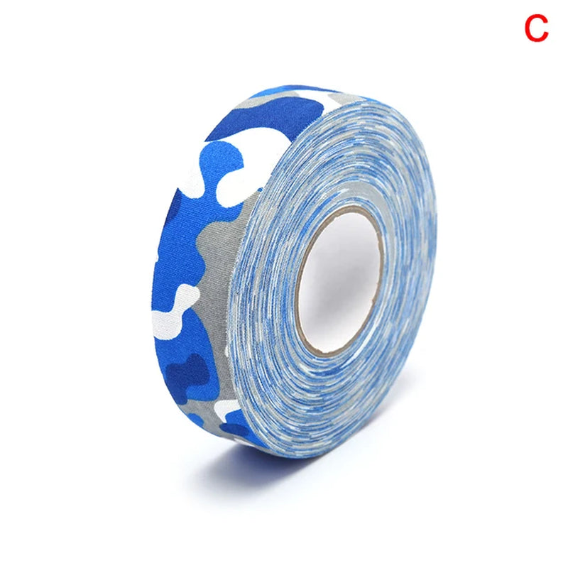 1Roll Hockey Stick Tape Multipurpose Colorful Sport Safety Cotton Cloth Enhances Ice Field Hockey Badminton Golf Tape