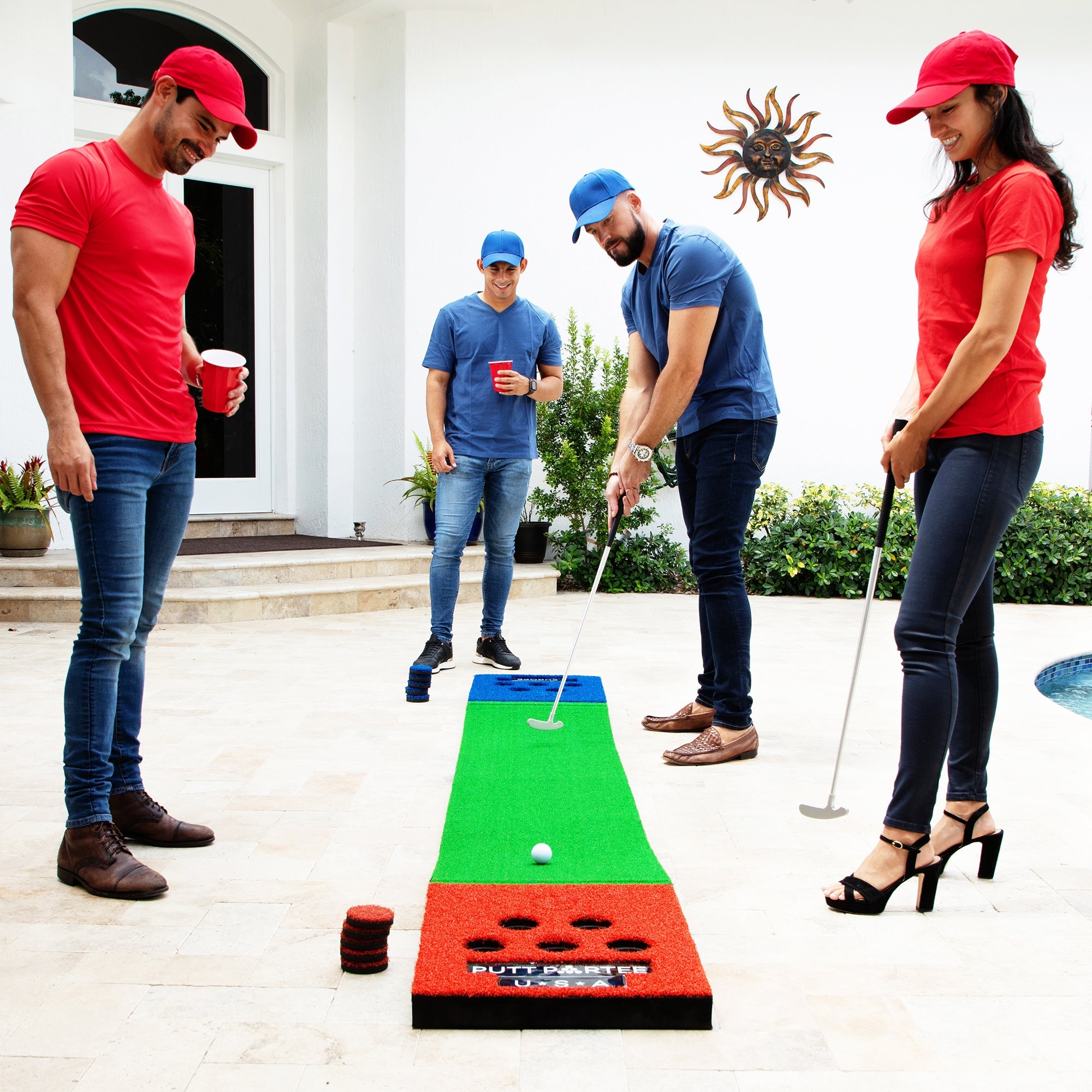 Putt Partee Beer Pong Golf Putting Game