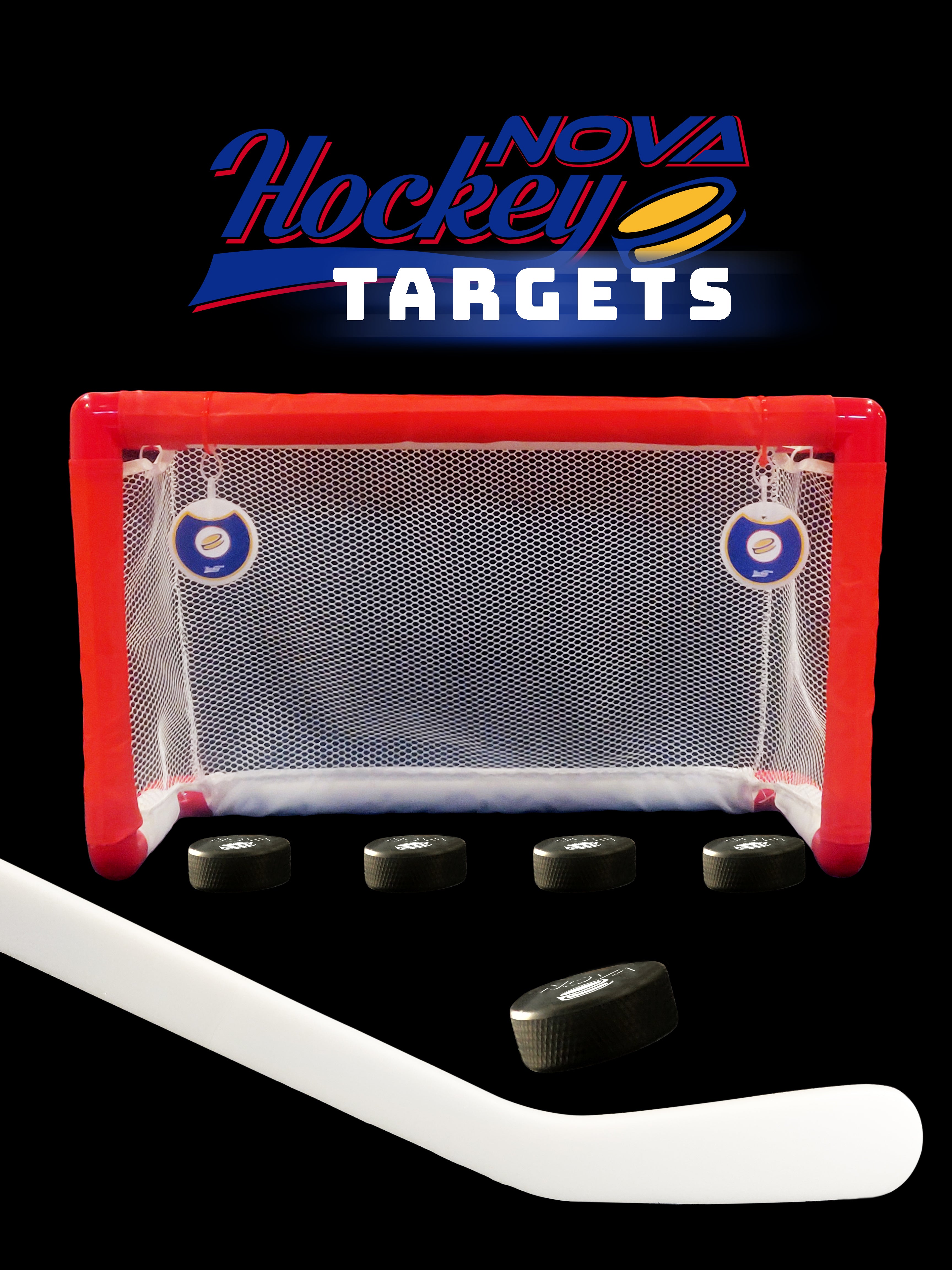 Nova Hockey Target Kit – Safe Indoor Hockey Shooting Game for all!
