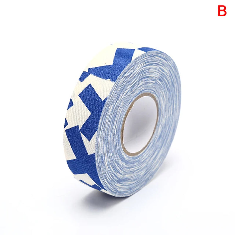 1Roll Hockey Stick Tape Multipurpose Colorful Sport Safety Cotton Cloth Enhances Ice Field Hockey Badminton Golf Tape